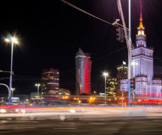 oświetlenie Warszawy
