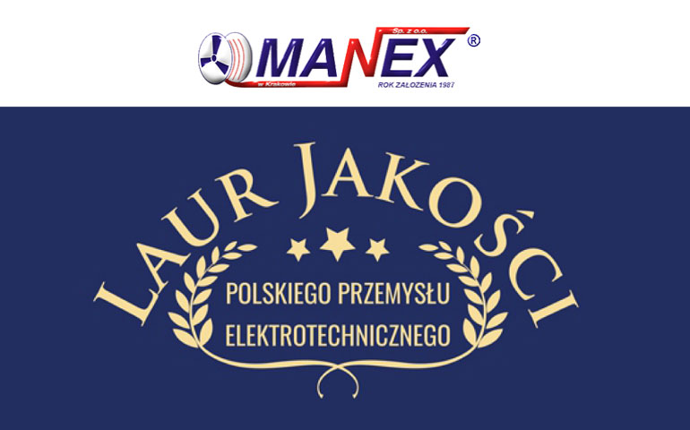 Nagroda Laur Jakości dla firmy Manex