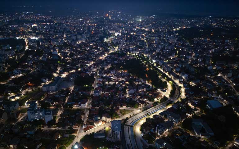 Oświetlenie Lena Lighting w gminie Haskovo w Bułgarii