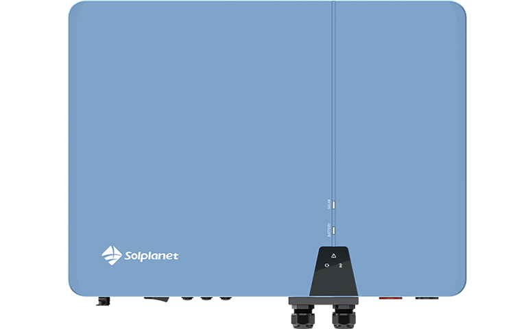 Falownik fotowoltaiczny Solplanet z portami do podłączenia agregatu prądotwórczego